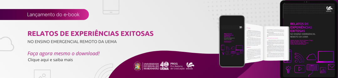 Lançamento: E-book Relatos de Experiências Exitosas no Ensino Emergencial Remoto da UEMA