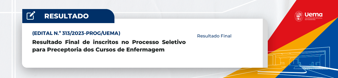 Edital nº 313/2023 – PROG/UEMA