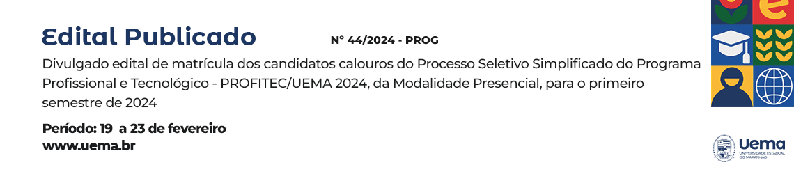 MATRÍCULA DE CANDIDATOS CALOUROS PARA O PRIMEIRO SEMESTRE DA MODALIDADE A PRESENCIAL PROFITEC 2024