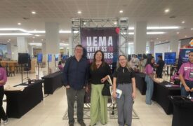 Na última segunda-feira (04/11), a Pró-Reitoria de Graduação, representada pela Pró-Reitora, Profa. Dra. Monica Piccolo, esteve presente na cerimônia de abertura do Marandu Summit 2024.