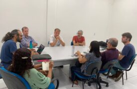 Quarta-feira (06/11), reuniram-se no auditório da Prog professores da Agronomia para discutirem as alternativas à formação ofertada pela Uema na área agronômica que contribua para a produção vegetal.