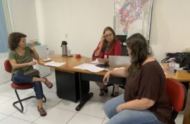 Reunião entre o Gabinete, a CTP e a Assessoria de Avaliação para discussão da Alvagrad. (05/02/25)