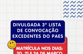 Uema publica lista de candidatos excedentes e classificados da segunda entrada do PAES 2025