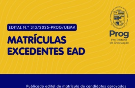 Uema publica edital de matrícula para candidatos excedentes EAD