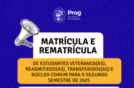 Uema divulga prazos para matrícula e rematrícula de estudantes veteranos, readmitidos e transferidos