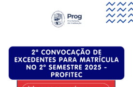 Uema convoca 2ª lista excedentes do PROFITEC para matrícula no 2º semestre