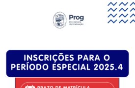 Uema divulgou edital de matrícula para o Período Especial 2025.4 