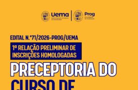 Divulgada 1ª relação preliminar de inscrições homologadas para composição do Banco de Cadastro de Preceptores do Curso de Enfermagem  