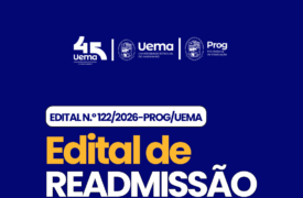 Uema publica edital de readmissão para cursos de graduação para o semestre 2026.2 