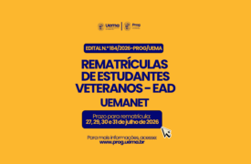 Uema divulga edital de rematrícula para estudantes veteranos da EAD
