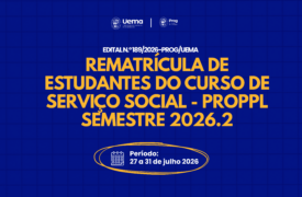 Rematrícula de estudantes veteranos do ProPPL para 2026.2